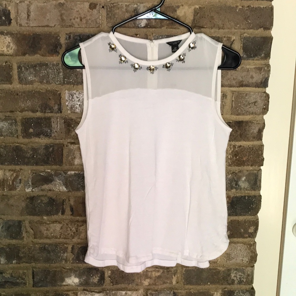 Ann Taylor jewel top
